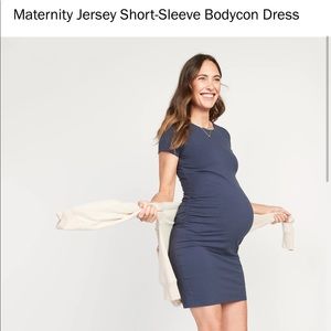 NWT Old Navy Maternity Jersey Short-Sleeve Bodycon
